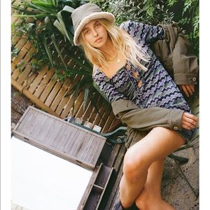 Zara cut out purple mini dress xl